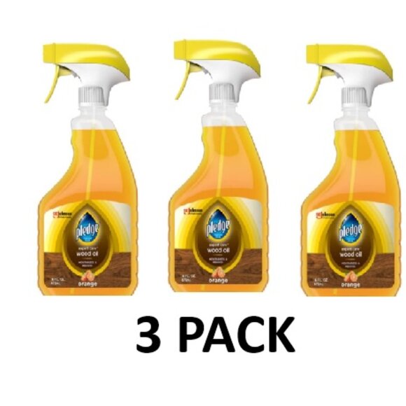 PLEDGE WOOD OIL - 16 OZ - 3 PACK - Picture 1 of 1